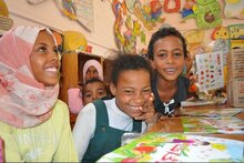 مجموعة انتيزا سان باولو وبنك الإسكندرية التابع لها يتبرعا بمليون جنيه مصري لمشروعات التغذية المدرسية التي ينفذها برنامج الأغذية العالمي في مصر