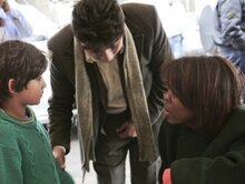المدير التنفيذي لبرنامج الأغذية العالمي تلتقي بعض الأسر النازحة في سورية