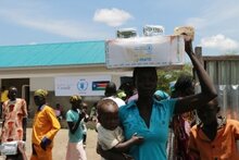 اليونيسيف وبرنامج الأغذية العالمي يصلان إلى أكثر من 500,000 في جنوب السودان