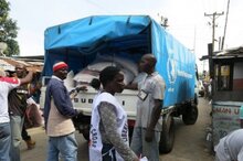 استجابة برنامج الأغذية العالمي الطارئة لفيروس الإيبولا