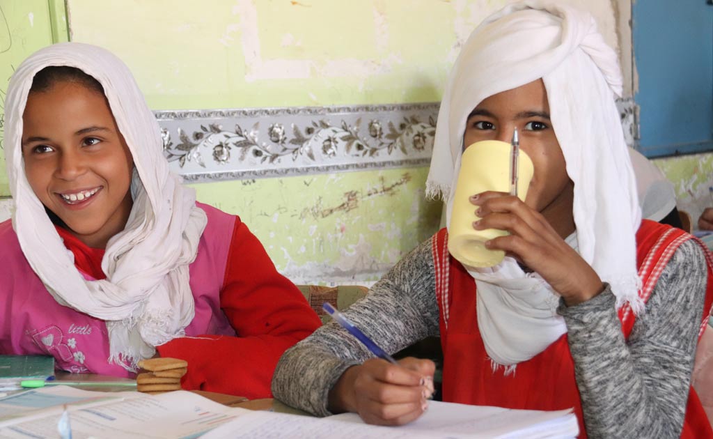 يقدم برنامج الأغذية العالمي الدعم للاجئين من الصحراء الغربية في الجزائر منذ عام 1986. صورة: برنامج الأغذية العالمي/كاتارينا مييرسب