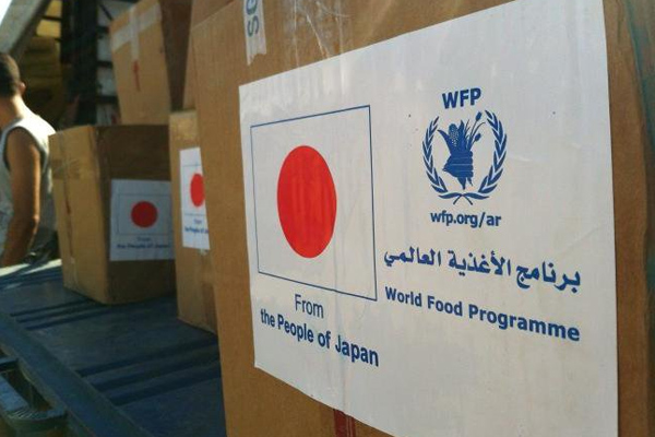اليابان تدعم برنامج الأغذية العالمي لتقديم مساعدات ضرورية للاجئين السوريين في لبنان