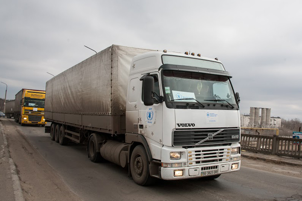 برنامج الأغذية العالمي يرسل مساعدات غذائية إلى لوهانسك بأوكرانيا بعد أشهر من تقييد وصول المساعدات الإنسانية