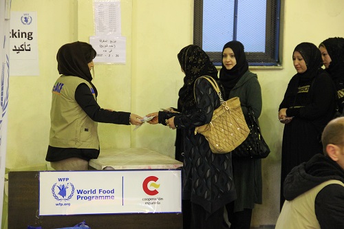 إسبانيا تدعم برنامج الأغذية العالمي في تقديم المساعدات للمتضررين من الصراع في الموصل