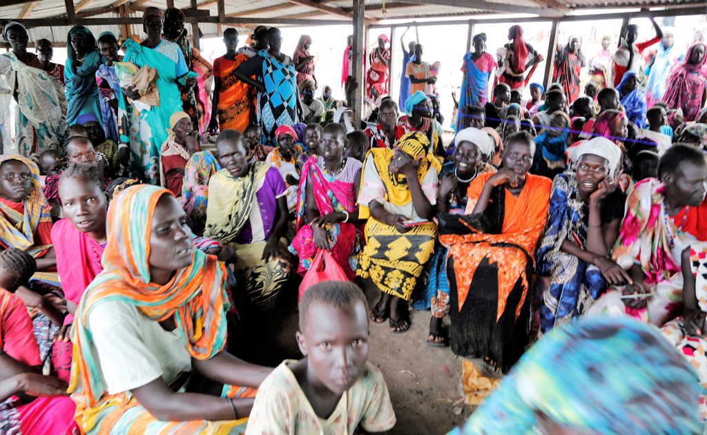 خلال النصف الأول من هذا العام، قدم برنامج الأغذية العالمي الدعم لحوالي 387 ألف لاجئ في جميع أنحاء السودان. صورة: برنامج الأغذية العالمي/بيليندا بوبوفسكا