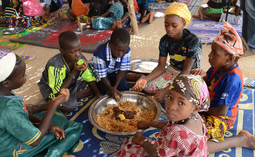 قرية كوندوجو من القري التي يساعدها برنامج الأغذية العالمي في مالي. الصورة: برنامج الأغذية العالمي/سيسيليا آسبي.