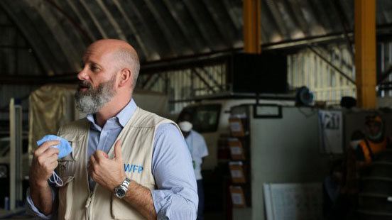 ماثيو هولينجورث، المدير القطري لبرنامج الأغذية العالمي في جنوب السودان