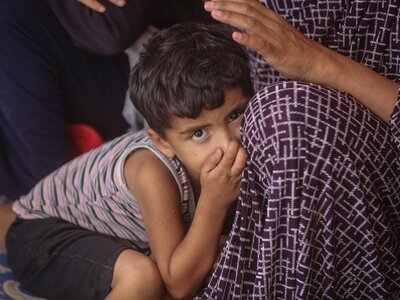 طفل في غزة