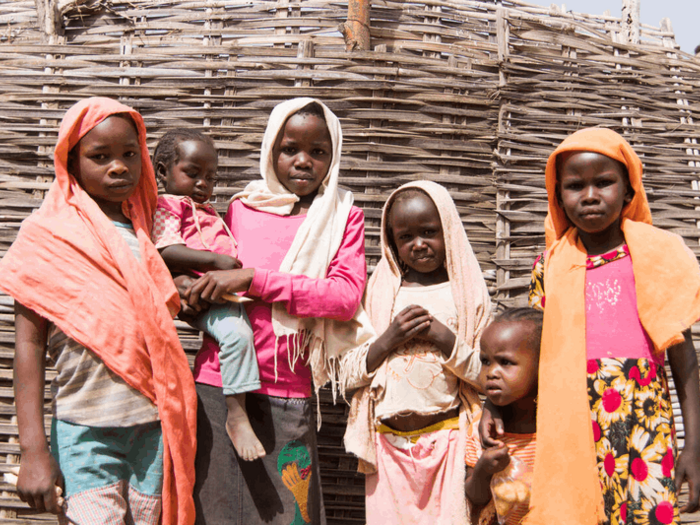 مستفيدون في منطقة دارفور