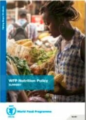 ملخص سياسة التغذية الخاصة ببرنامج الأغذية العالمي-2017