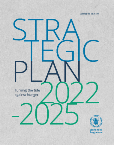  الخطة الاستراتيجية لبرنامج الأغذية العالمي (2022-2025)