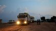 First WFP trucks cross Sudan's reopened Adre border with food for communities at risk of famine on 21 August