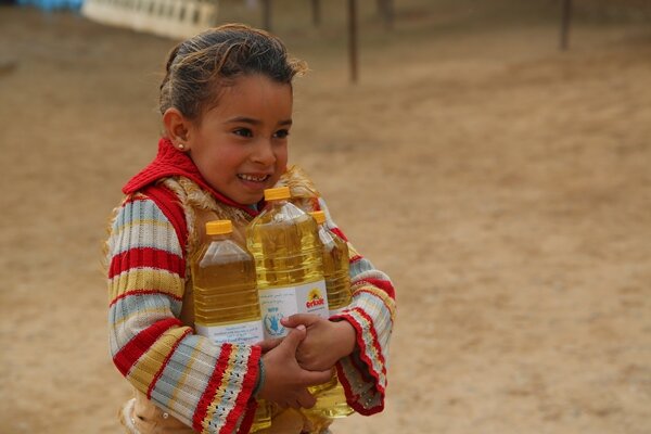مساهمة سخية من المملكة المتحدة لدعم السوريين من خلال برنامج الأغذية العالمي