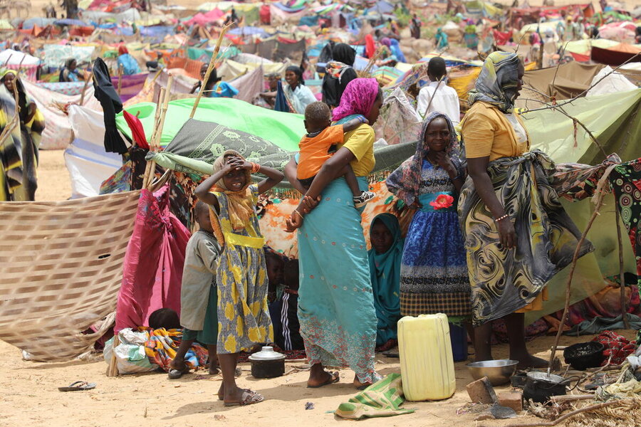 Roughly 600,000 Sudanese refugees have entered Chad since Sudan's war broke out in April, 2023. Photo: WFP/Eloge Mbaihondoum