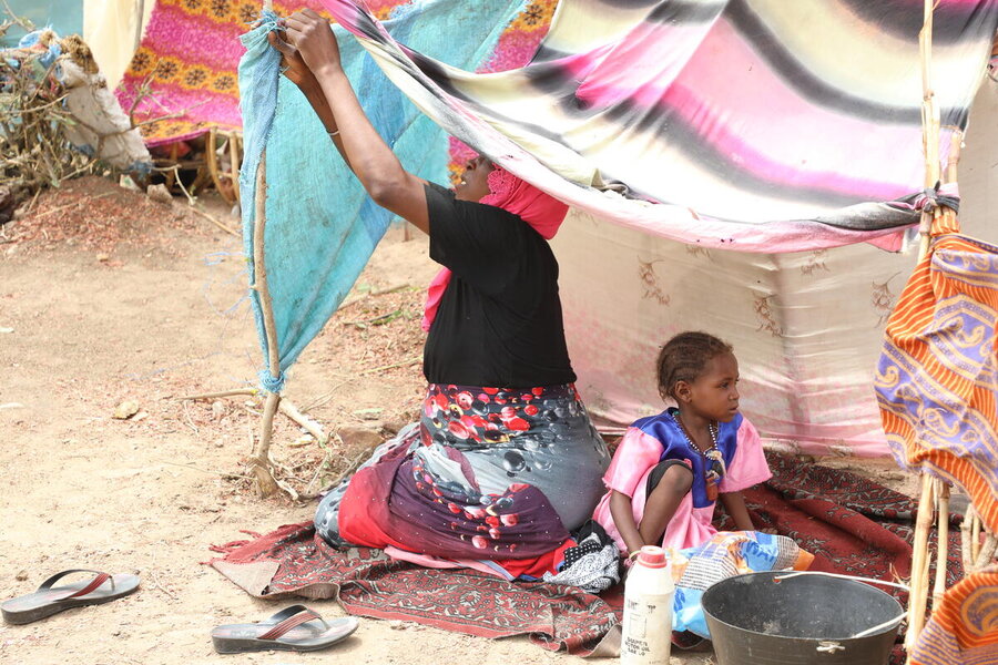 Sudanese refugees in Chad rely entirely on humanitarian assistance. Photo: WFP/Eloge Mbaihondoum