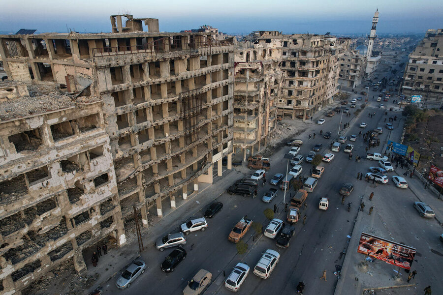 Homs Syria  © AFP/Aaref Wata