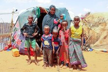 الصورة: برنامج الأغذية العالمي/باتريك موانجي. تأثير أزمة الجوع في الصومال