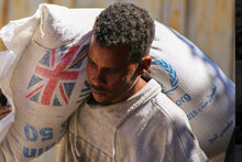 المملكة المتحدة تدعم جهود برنامج الأغذية العالمي لتفادي المجاعة في اليمن