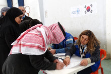 جمهورية كوريا تدعم برنامج الأغذية العالمي في تقديم مساعدات غذائية للاجئين السوريين في العراق